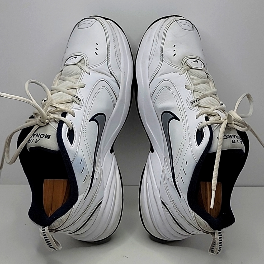 Nike | Air Monarch IV white/navy low top sneakers | MENS 11.5 - Picture 8 of 10